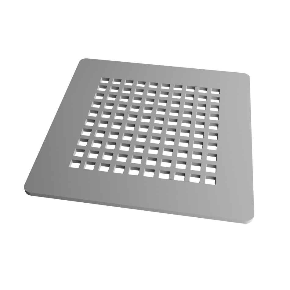 New Trendy Kratka Odpływowa 13x13 GOLD szczotkowany (AK-0018)